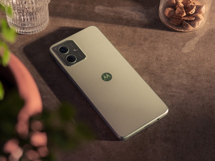 Le Moto G54 en «Mint Green».