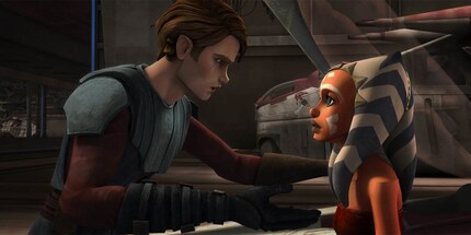 Anakin est devenu le maître d’Ahsoka très tôt dans la « La Guerre des Clones ». 