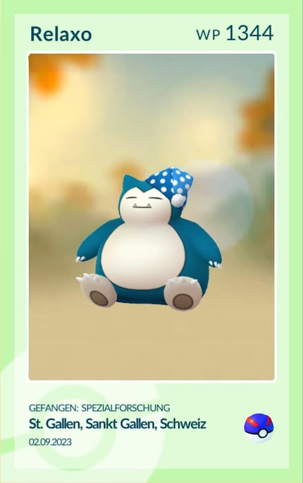 Vous obtiendrez ce Ronflex après avoir suivi votre sommeil avec la Pokéball.
