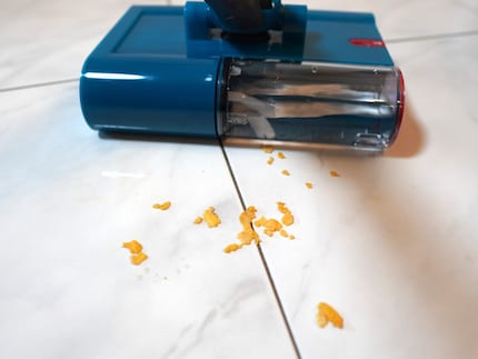 Trop de cornflakes à la fois : une partie est simplement redistribuée.