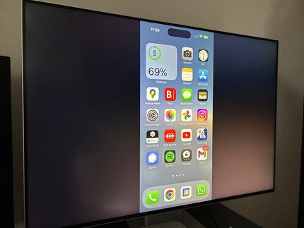 You can also connect your iPhone to external screens via USB-C.
