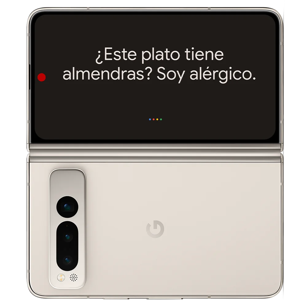 Google now also translates both displays of the Pixel Fold.
