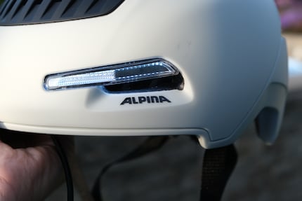 Les différentes LED se fondent presque en une bande lumineuse continue.