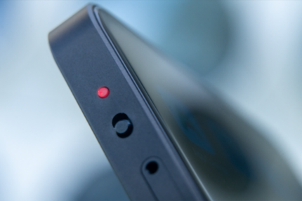 L'interrupteur permet de déconnecter la caméra et le microphone ou la connexion de données.