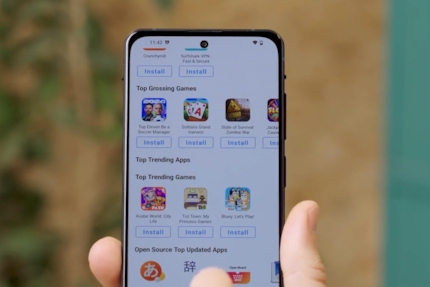 Le système d'exploitation sur le Murena 2 est également axé sur la protection des données, mais est compatible avec les applications Android.