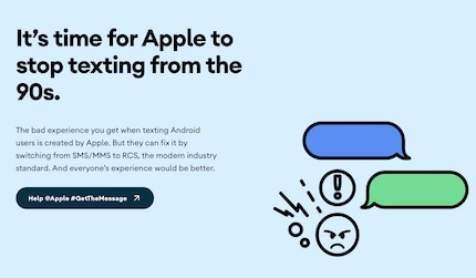 «Tout le monde serait mieux» - dans sa campagne publicitaire, Google fait appel au sens communautaire d'Apple.