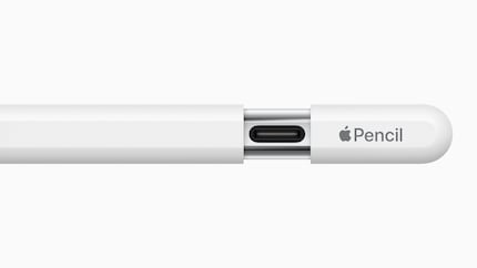 The Apple Pencil can now be charged via a USB-C port.