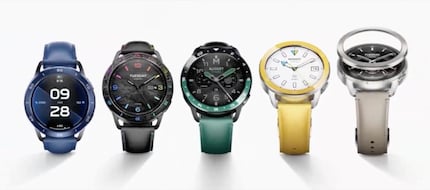 La lunette de la Xiaomi Watch S3 est interchangeable et disponible en plusieurs couleurs.