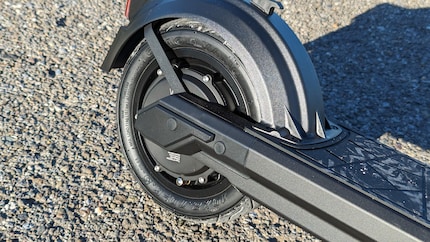 Défi pour les mécas amateurs : les roues sont ici très rapprochées et équipées d'un moteur électrique.