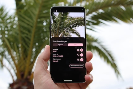 C’est censé être un mode Pro dans l’application Appareil photo ? 