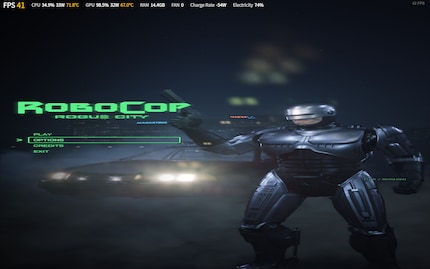 In Robocop Rogue City, not all resolutions work properly.