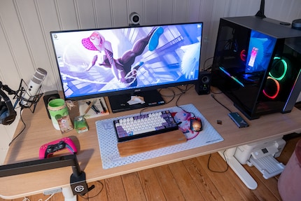 My desk setup.