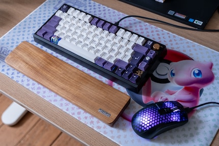 I particularly enjoy writing on my keyboard. It’s cute, colourful and tactile.