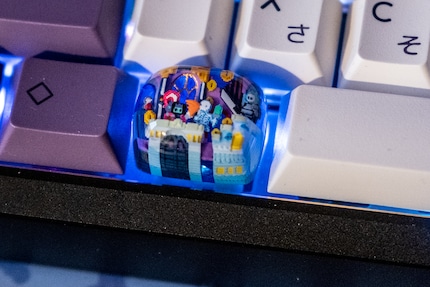It’s the little things in life – a very special key cap is a must.
