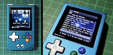 The original OS looks rather dull with this interface. But it does the job.