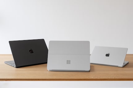 Le MacBook Pro peut également être équipé du M3 Max dans les deux tailles. Le Surface n’existe pas avec des performances supérieures à celles de ma configuration de test.