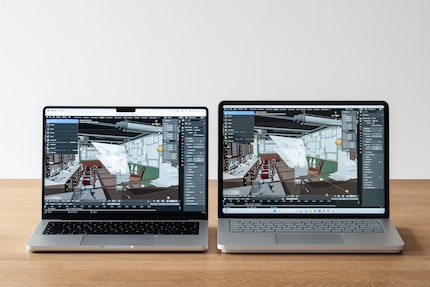 Dans le programme de rendu 3D Blender, le GPU Nvidia a l’avantage, du moins par rapport au M3 Pro.