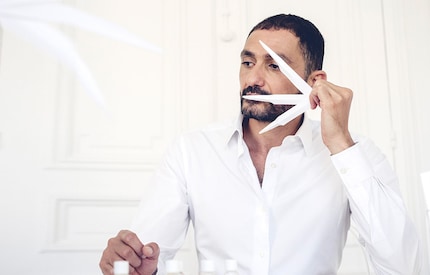 Perfumer Francis Kurkdjian at work.
