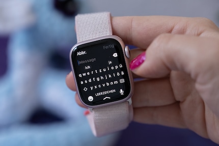 Sur le mini-clavier, je peux rapidement réécrire en cas de besoin.