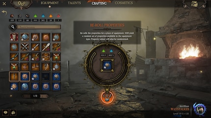Surtout agaçant : dans «Warhammer : Vermintide 2», vous ne crafterez pas spécifiquement, mais vous jetterez de la poussière magique scintillante sur un talisman en espérant que cela lui donnera un bonus utile.