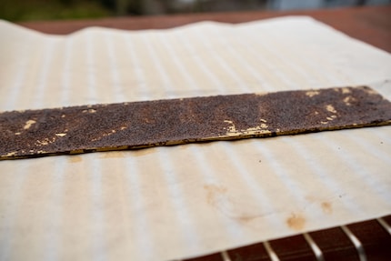 Les pâtes s'assèchent pendant la cuisson.