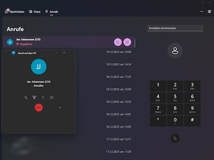 Prendre ou lancer des appels téléphoniques depuis le PC.