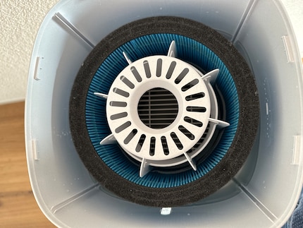 Le filtre «Nanocloud» fait en sorte que seule de la vapeur d'eau pure soit diffusée dans la pièce.