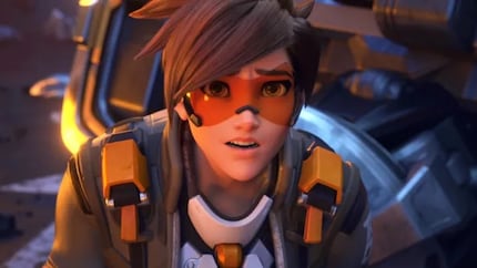 Tracer doesn’t look too happy.