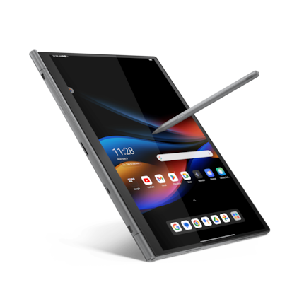La tablette Android peut également être utilisée avec un stylet.