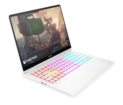 L'Omen Transcend 14 est disponible en blanc et en noir.