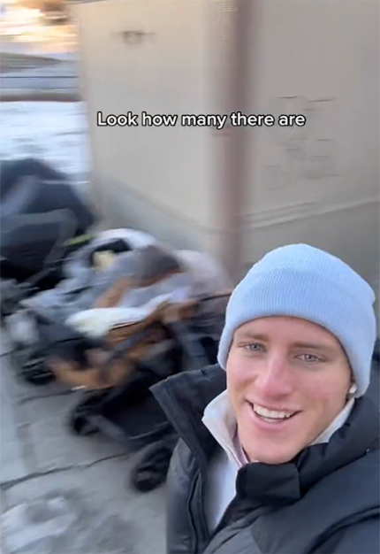 His Tiktok clip went viral in spring 2023.