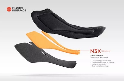 La pièce maîtresse du «Ultimate Bib Shorts» de Gorewear : le coussin d'assise.