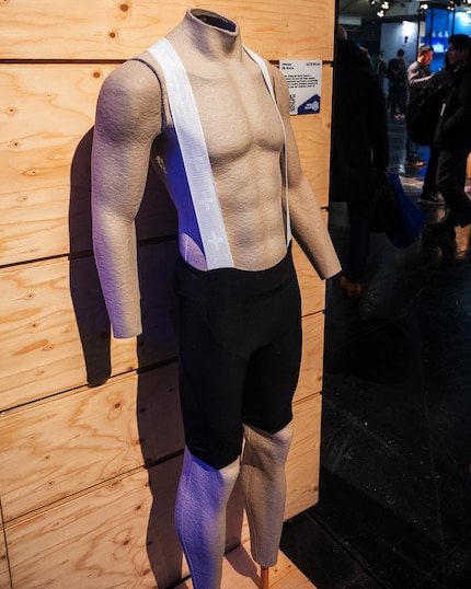 Le «Ultimate Bib Shorts» de Gorewear à l'ISPO à Munich.