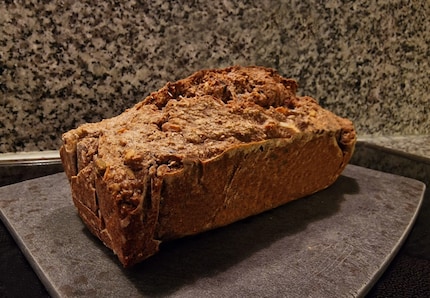 Don’t like the look of my 100 per cent wholegrain bread? Just wait until you take the first bite.