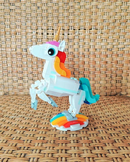 La licorne LEGO de Zoe a fière allure !