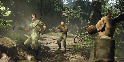 Purposefully cracking the whip around your opponents’ ears – looks like fun.