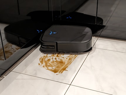 La sauce soja étalée, un vrai casse-tête pour tous les robots testés.