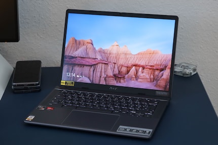 At the presentation, the screensaver sounded more exciting than it is in reality.