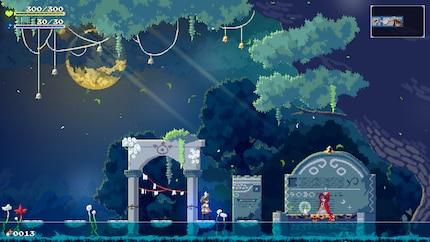 Visuellement, « Momodora : Moonlit Farewell » est une merveille.