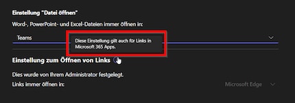 L’indication que ce paramètre s’applique à toutes les applications Microsoft 365 m’aide à avancer.