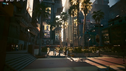 Avec l'upscaling, même dans «Cyberpunk 2077», il y a généralement 60 FPS.