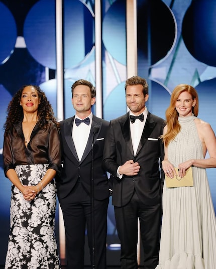 Les Golden Globes de cette année ont été l'occasion de réunir les stars de «Suits».