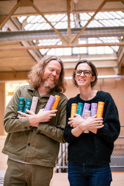 Le couple derrière la marque : Johan Olzon et Hanna Olzon Åkerström.