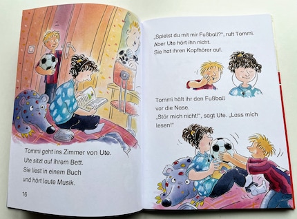 The selection of Reading Envy books is huge, but the stories (at least in our copy) are unfortunately not very original. 