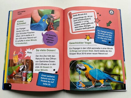 The short texts in large font are embedded in a child-friendly design and exciting pictures, making reading easy even for beginners.
