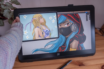 La tablette de 21,5 pouces est une énorme différence par rapport à mon autre iPad de 11 pouces.