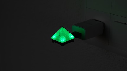 Si la LED s’allume en vert, la qualité de l’air est bonne.