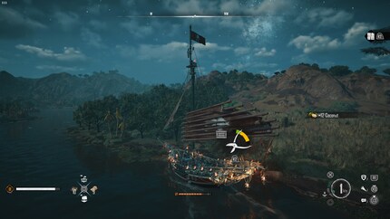 Most of the resources are collected directly from the ship by means of small mini-games.