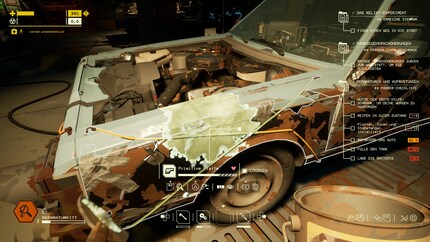 I pimp my car in the garage.