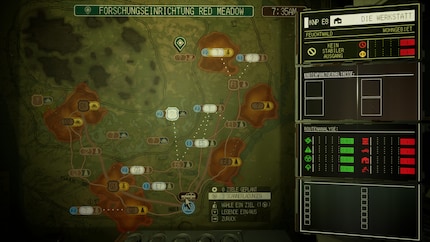 The starting point of every trip is the garage. You can skip a few encounters via the highway.